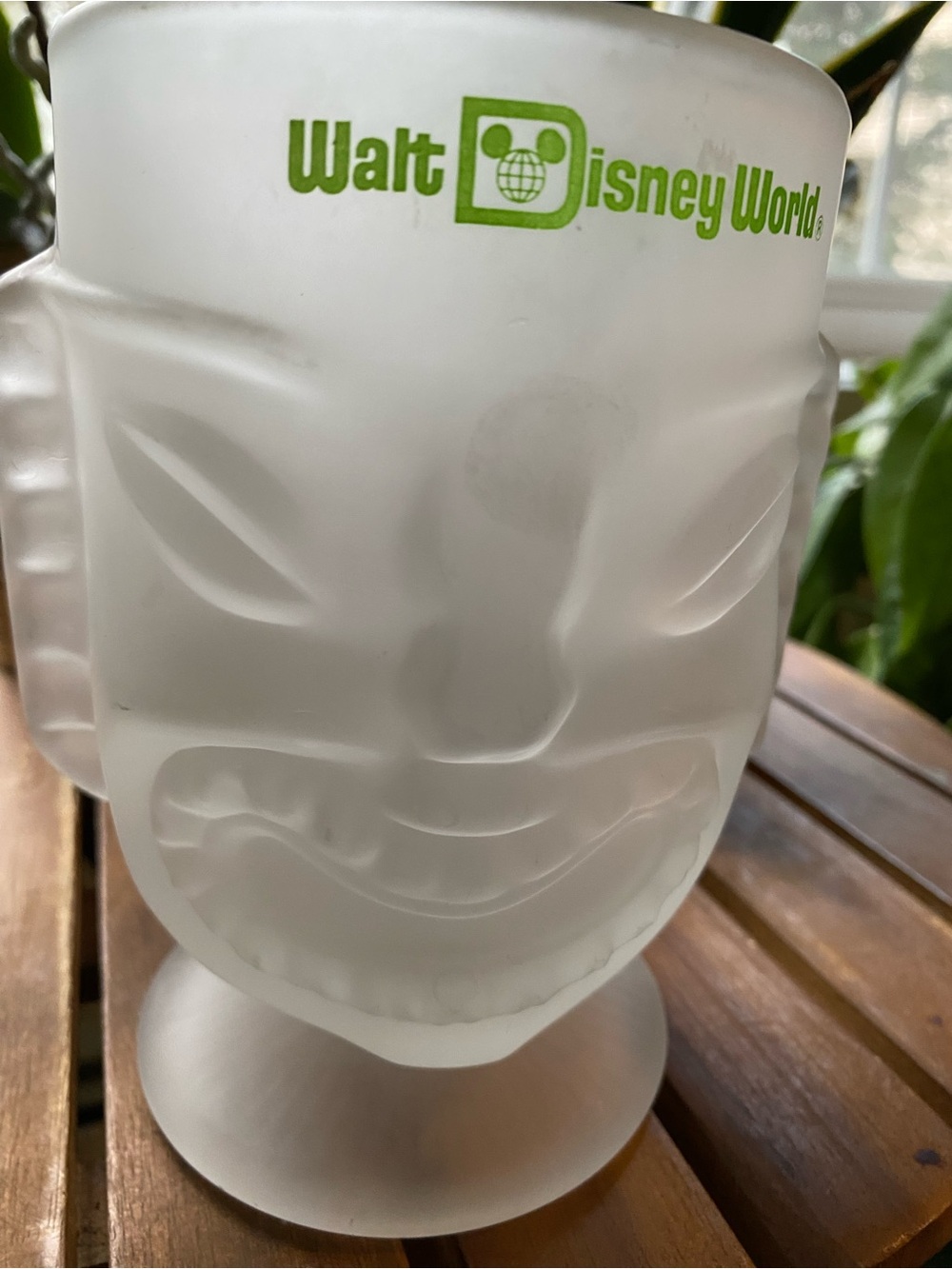 Vintage 1970 Walt Disney World Polynesian Village Frosted Tiki Glasses- - Picture 7 of 7